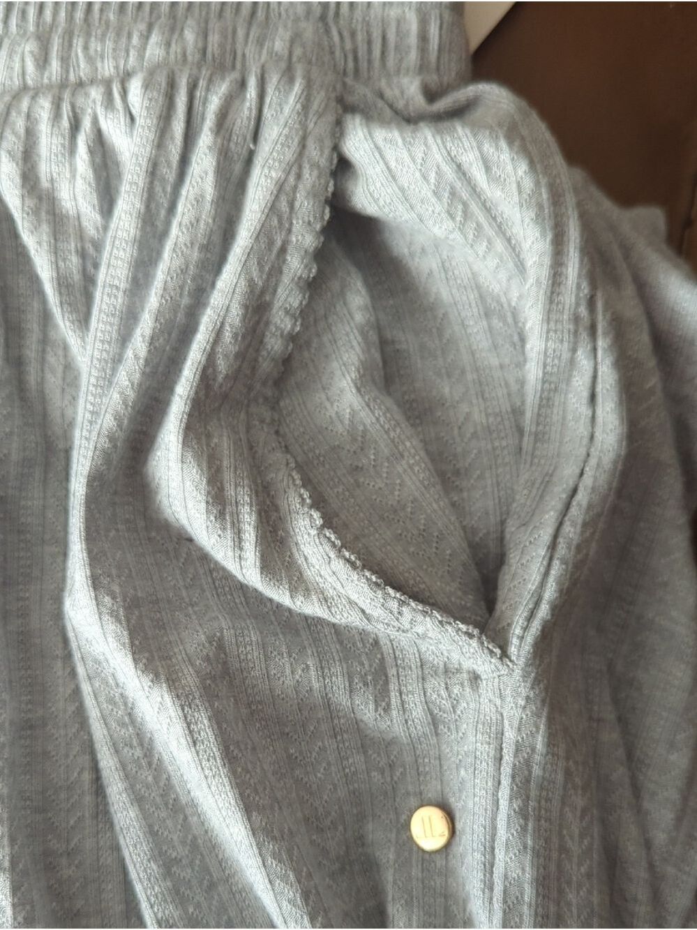 Latte Love Long Sleeve Top and Wide Leg Pant - Picture 6 of 10